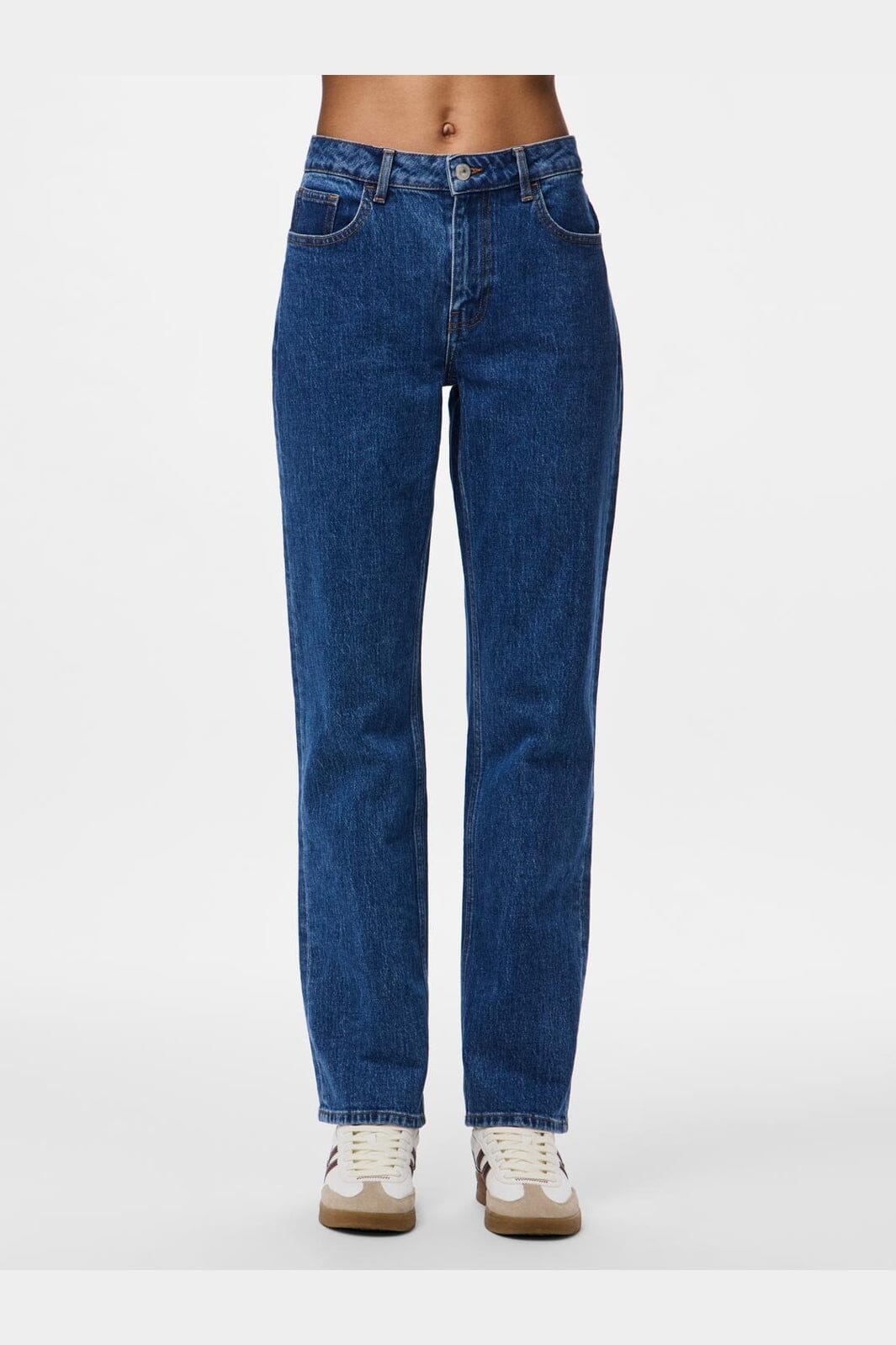 Pieces - Pckylie Straight Jeans - 5039530 Medium Blue Denim