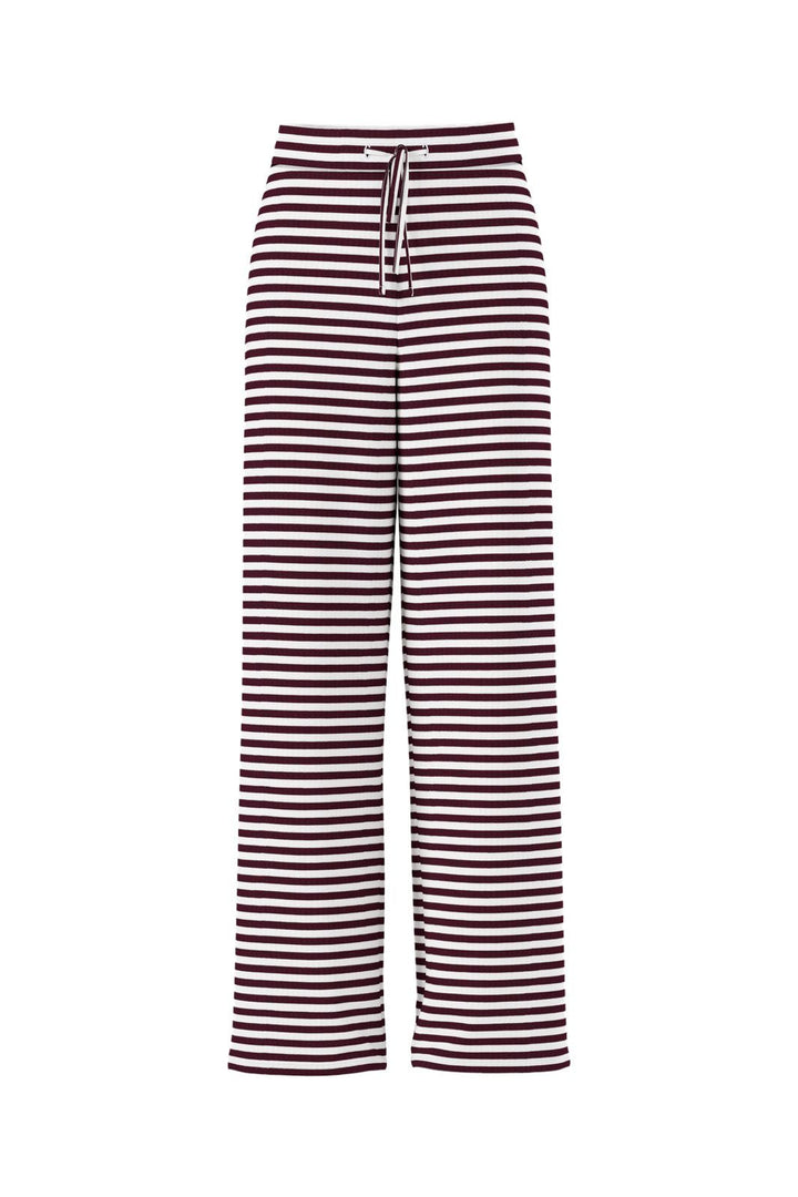 Pieces - Pclaya Wide Pants - 5086931 Winetasting Bright White