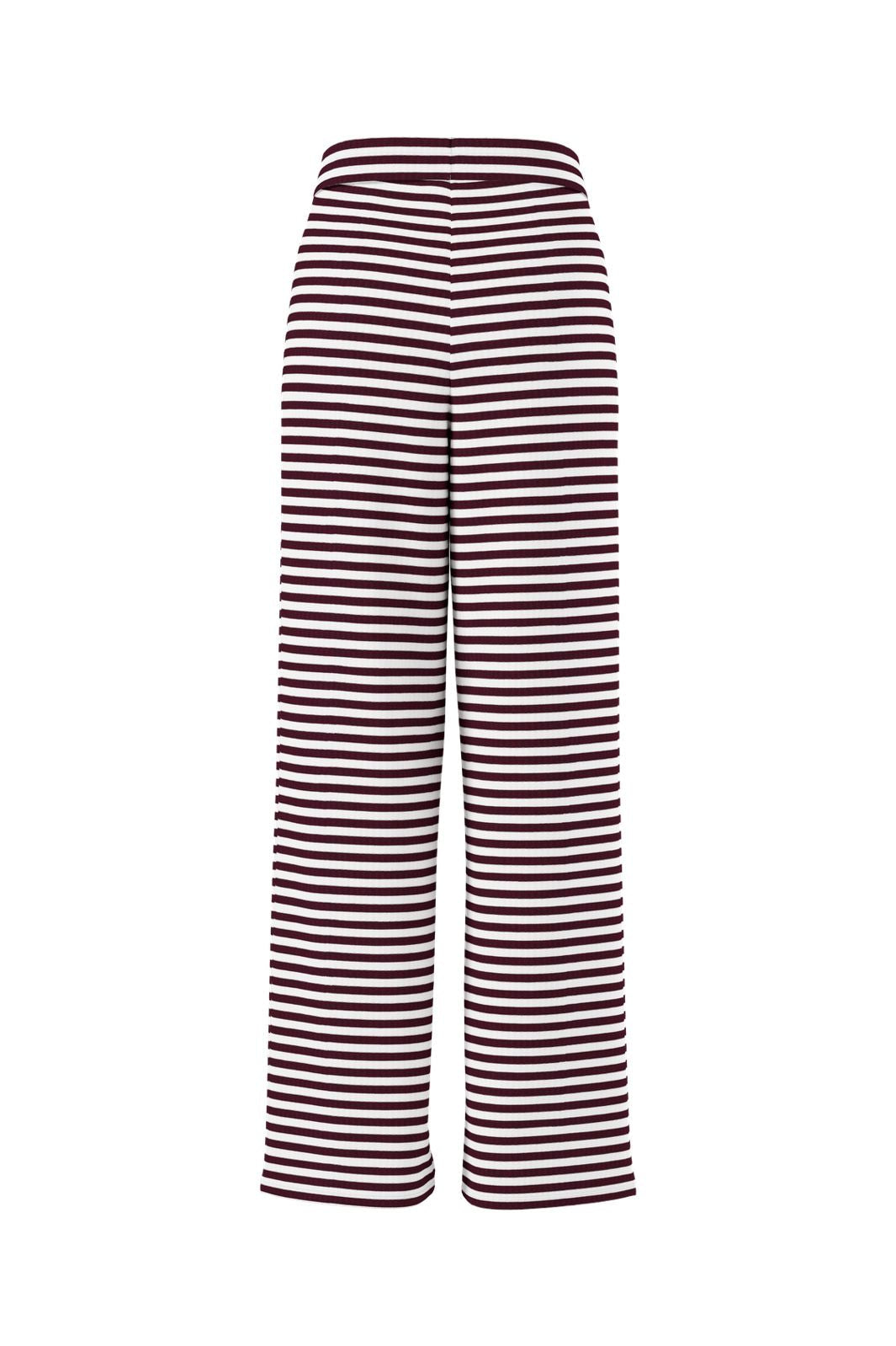 Pieces - Pclaya Wide Pants - 5086931 Winetasting Bright White