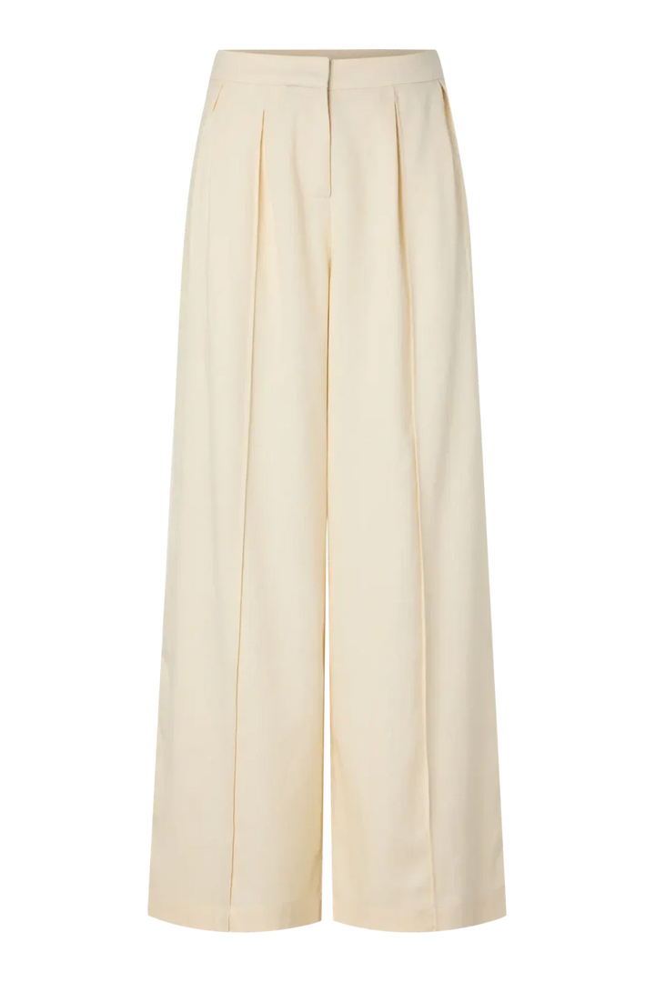Pieces - Pcmajse Wide Pants Pp - 5040797 Birch Bukser 
