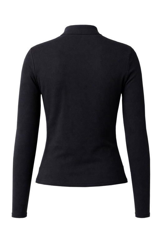 Pieces - Pcmelly Ls Keyhole Top - 5262541 Black
