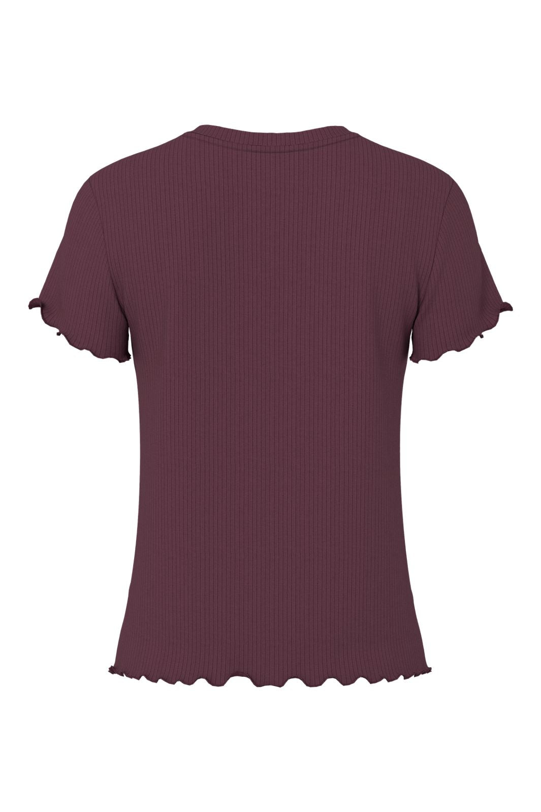 Pieces - Pcnicca Ss O-Neck Top - 5048765 Winetasting