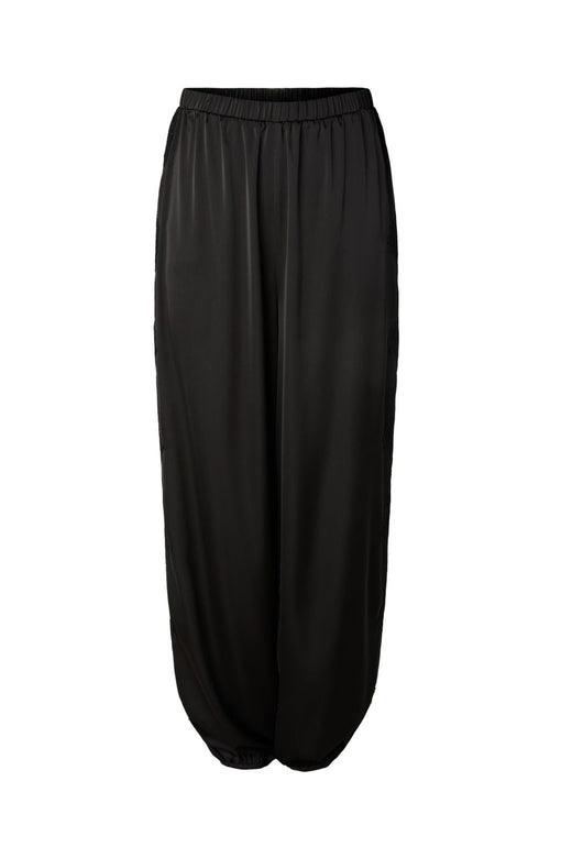 Pieces - Pcolli Balloon Satin Pants - 5233646 Black