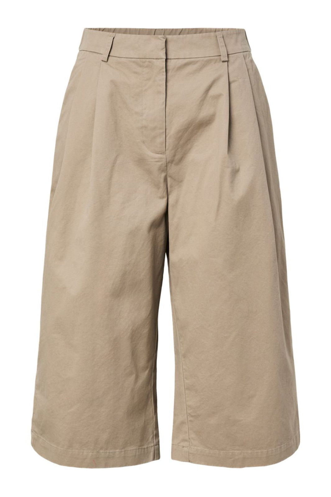 Pieces - Pcpam Bermuda Jorts - 5031931 Greige