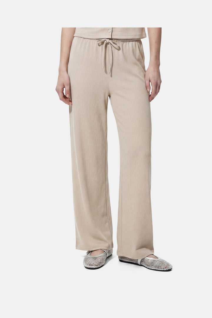 Pieces - Pcpimi Pants Pwp - 5016654 Silver Lining