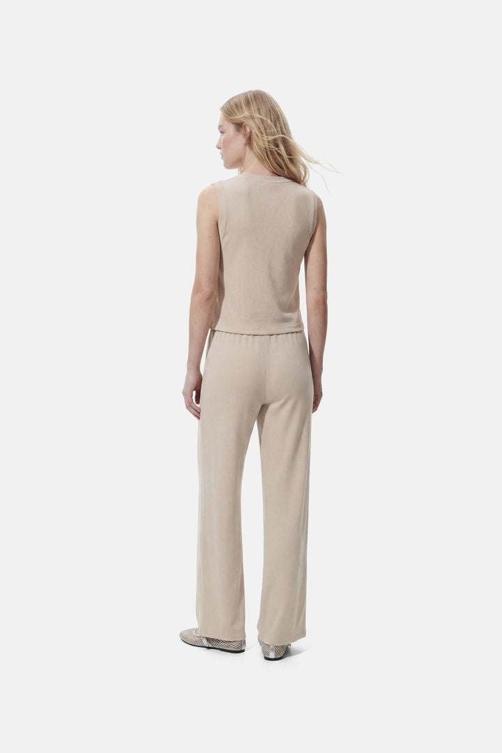 Pieces - Pcpimi Ss Vest Pwp - 5016658 Silver Lining