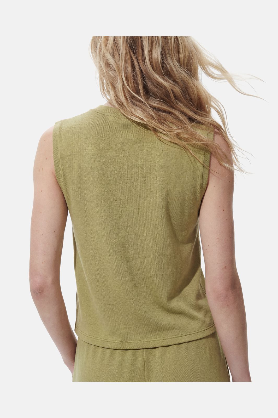 Pieces - Pcpimi Ss Vest Pwp - 5016659 Cedar