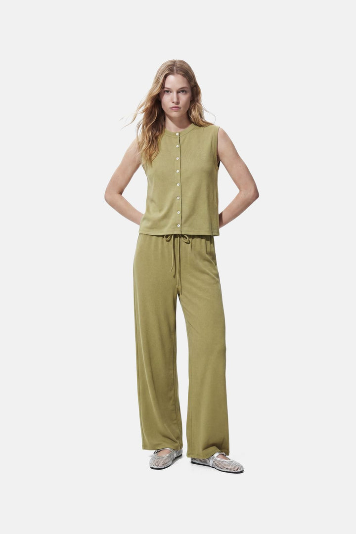 Pieces - Pcpimi Ss Vest Pwp - 5016659 Cedar