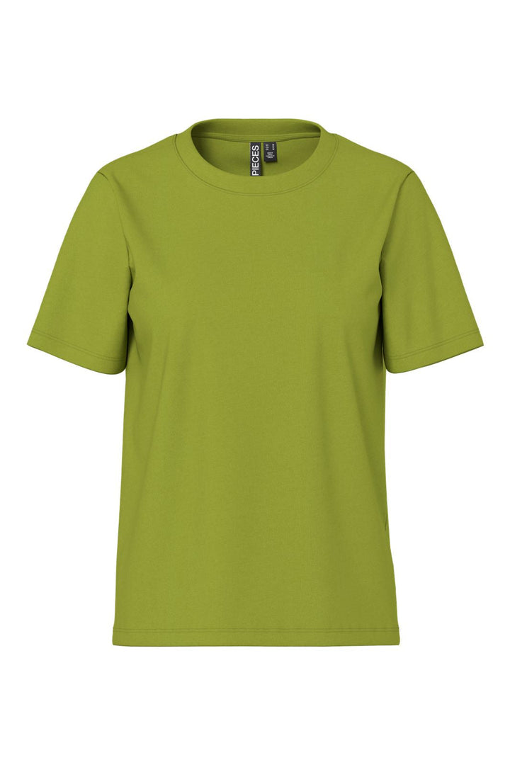 Pieces - Pcria Ss Solid Tee - 4944834 Woodbine