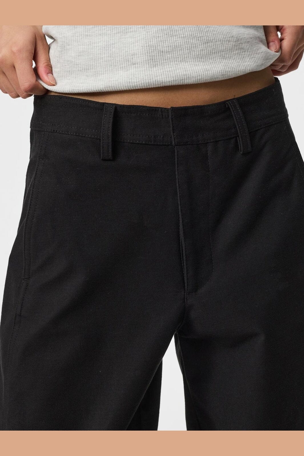 Pieces - Pcrikke Barrel Pants - 5135434 Black
