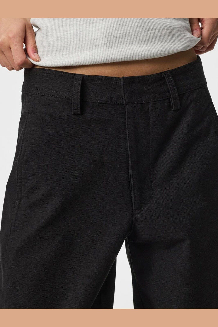 Pieces - Pcrikke Barrel Pants - 5135434 Black