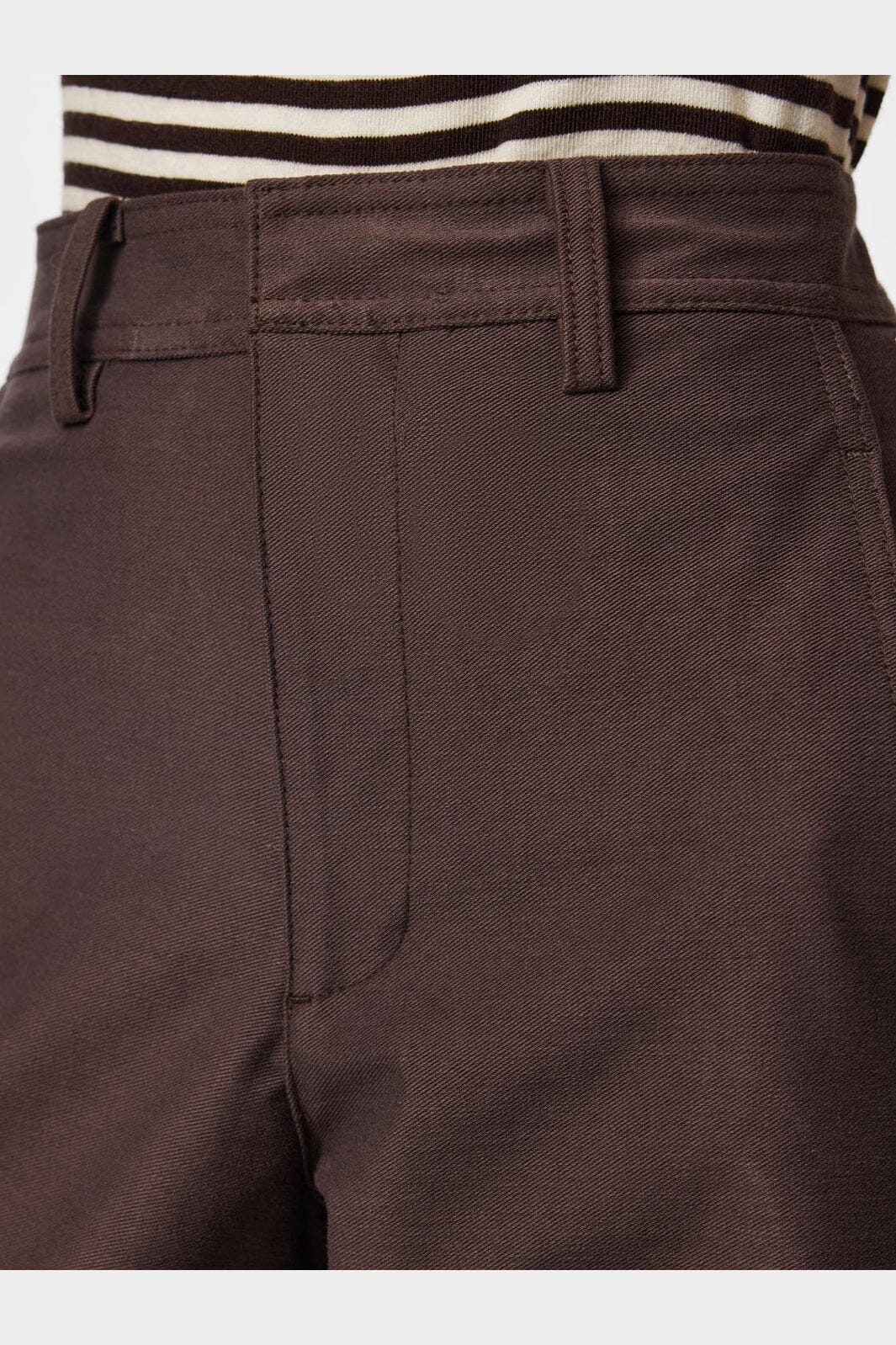 Pieces - Pcrikke Barrel Pants - 5135435 Hot Fudge