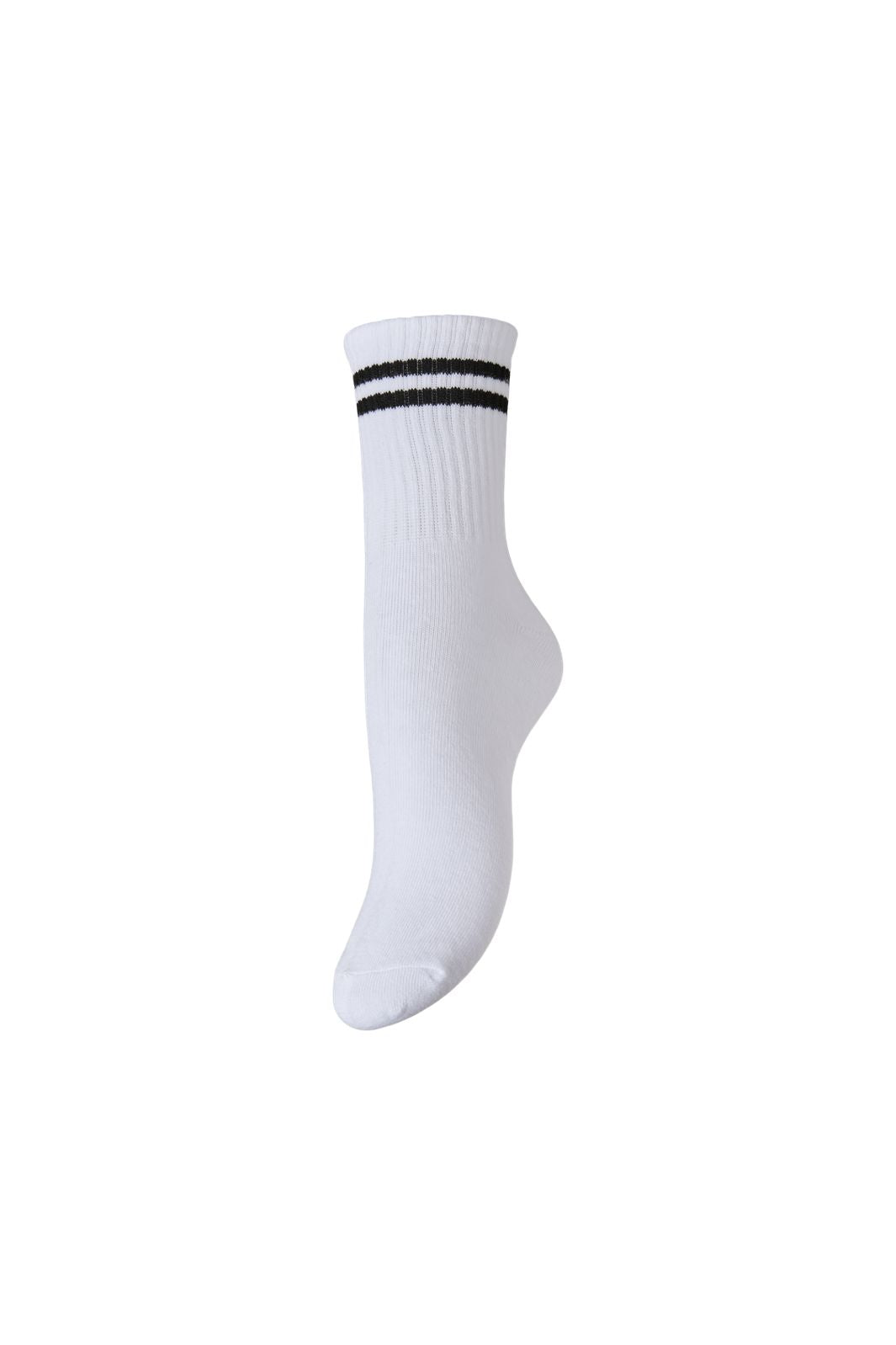 Pieces - Pcsabine Socks - 5051197 Bright White Black