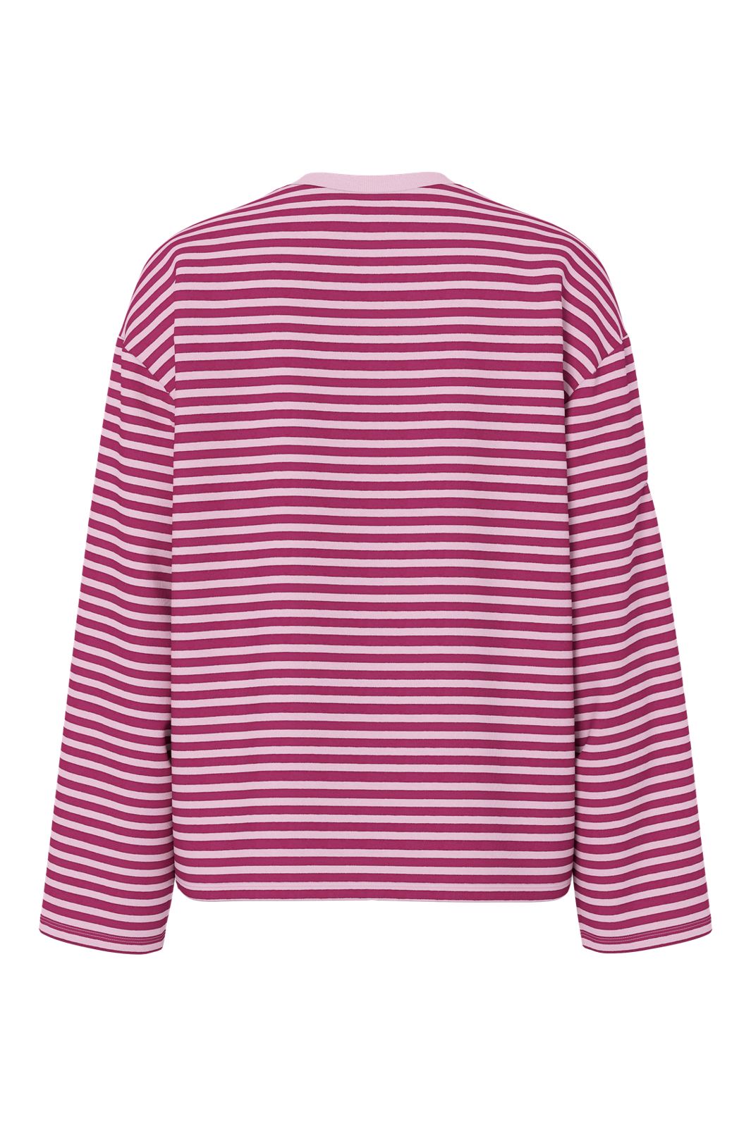 Pieces - Pcsadie Ls Top - 5102348 Roseate Spoonbill Raspberry Radiance