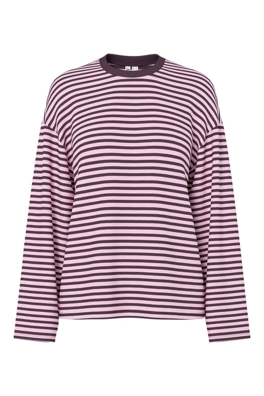 Pieces - Pcsadie Ls Top - 5306666 Plum Perfect Flushing Pink