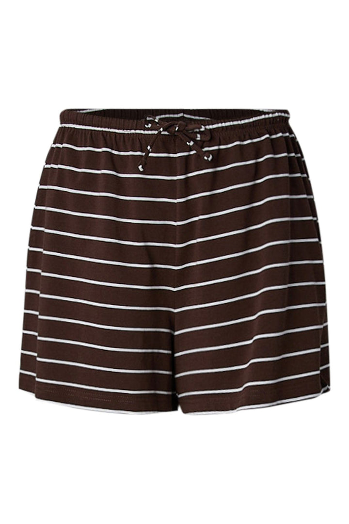 Pieces - Pcsadie Shorts - 5129578 Hot Fudge Cloud Dancer