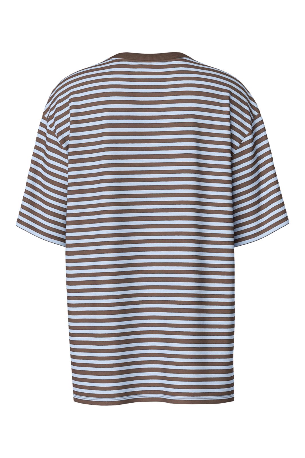 Pieces - Pcsadie Ss T-Shirt - 5185440 Hot Fudge Cashmere Blue