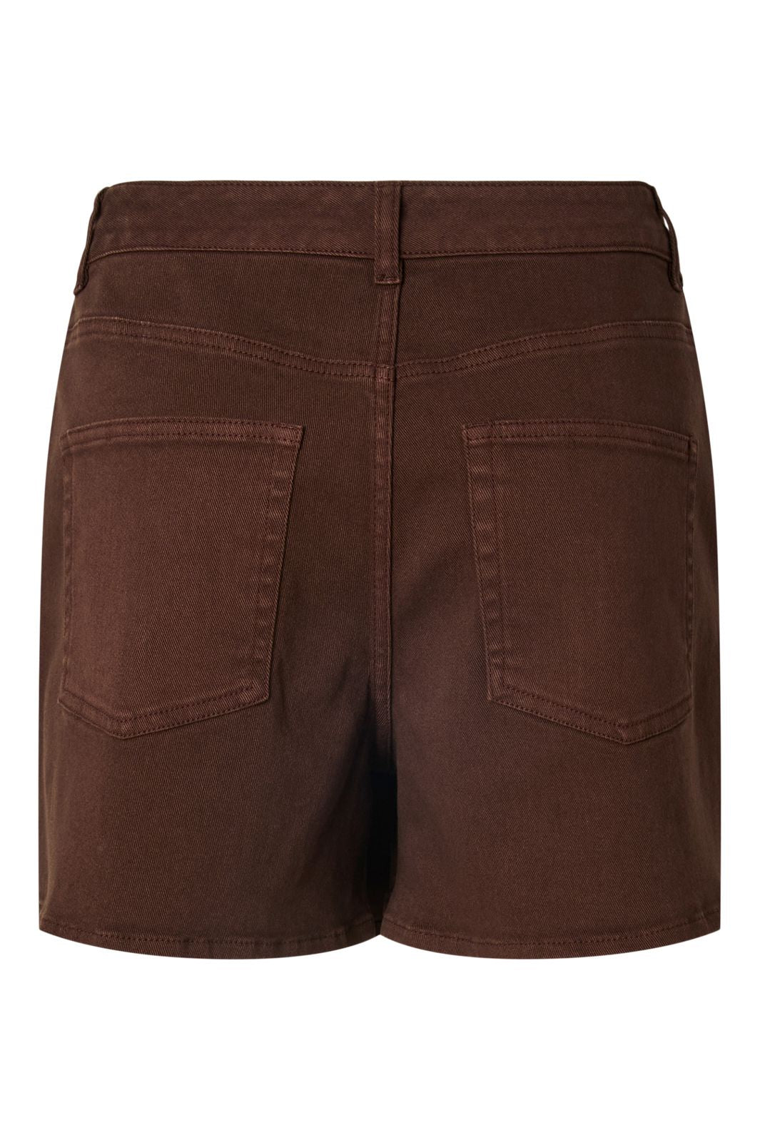 Pieces - Pcsalume Denim Skort - 5011038 Chicory Coffee