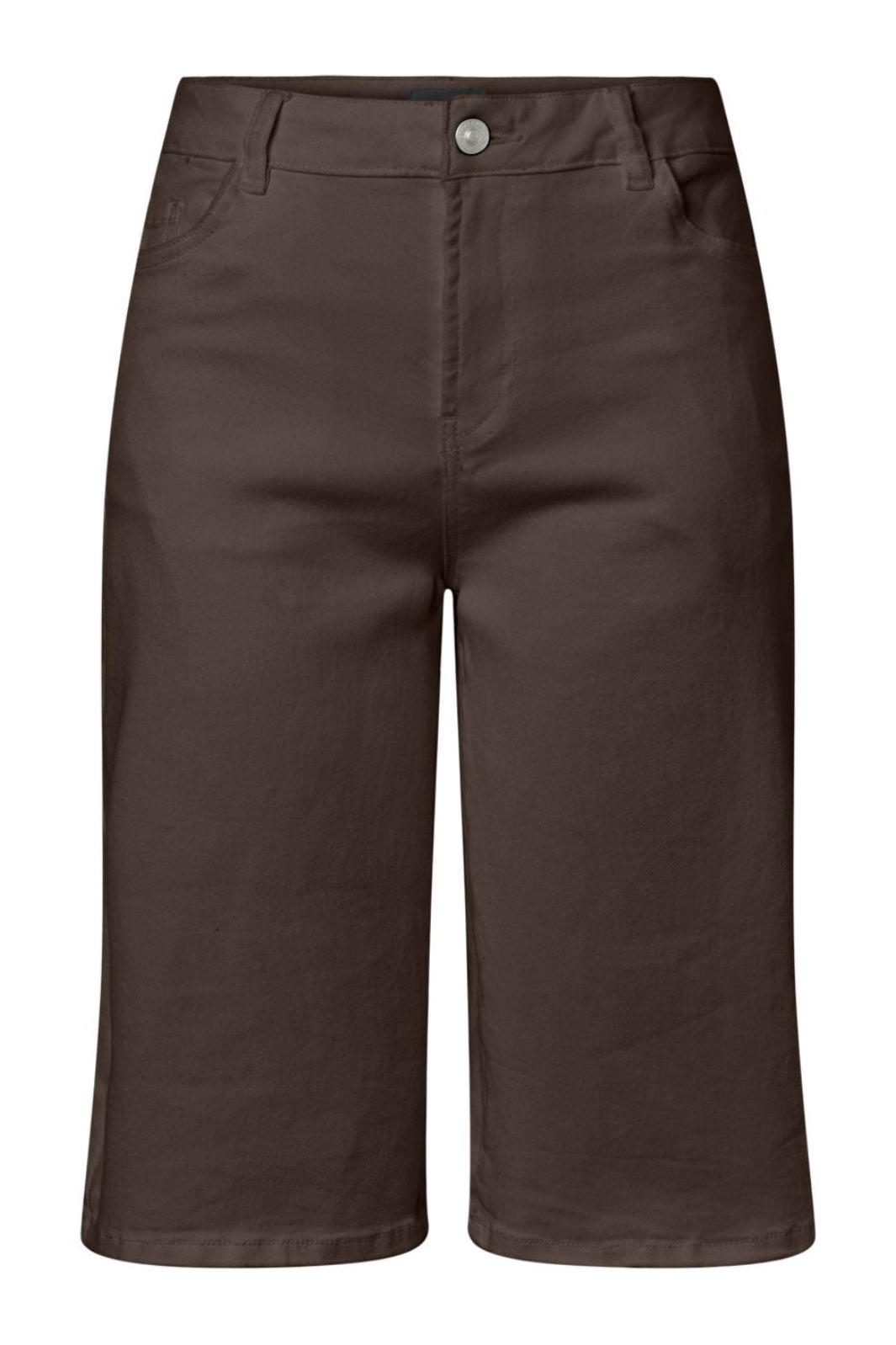 Pieces - Pcsalume Wide Shorts - 5135755 Hot Fudge