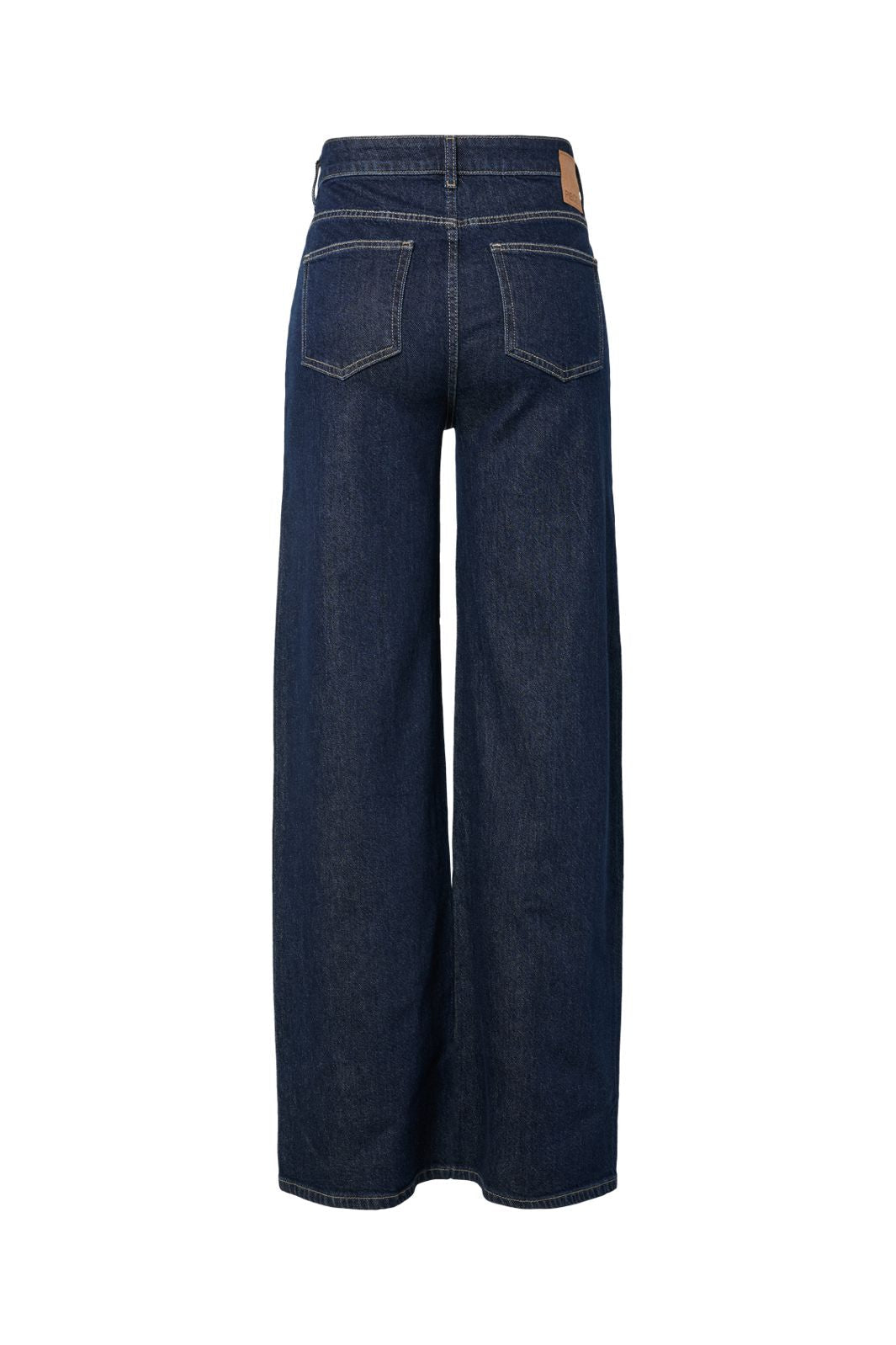 Pieces - Pcsilke Wide Jeans Db - 5039582 Dark Blue Denim