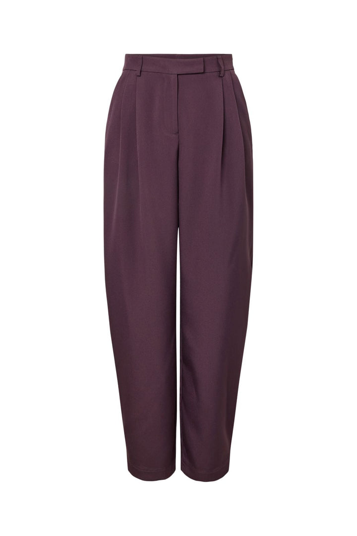 Pieces - Pctempre Balloon Pants - 5106243 Plum Perfect