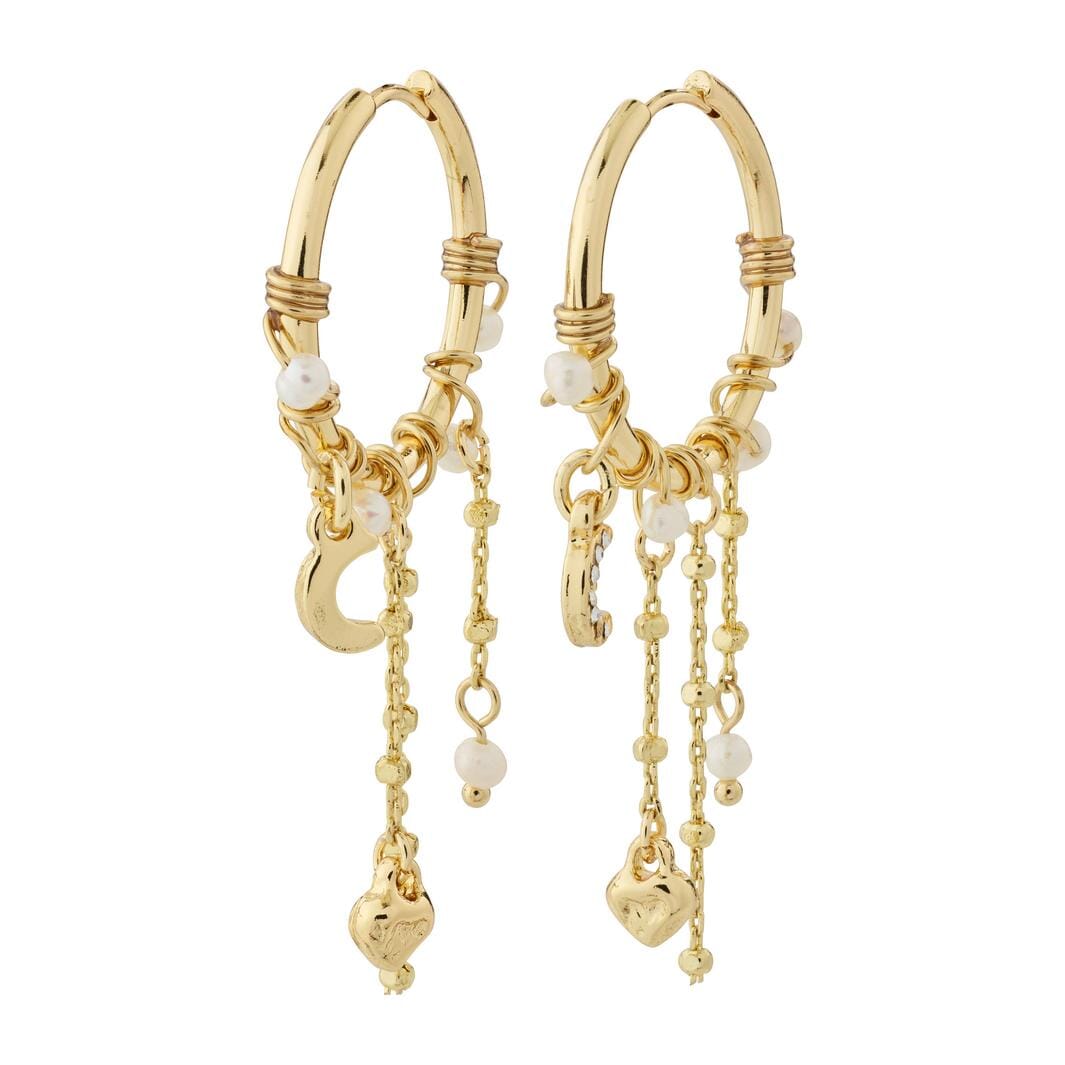 Pilgrim - Arlet Earrings Gold-plated 632432013 - Gold Plated