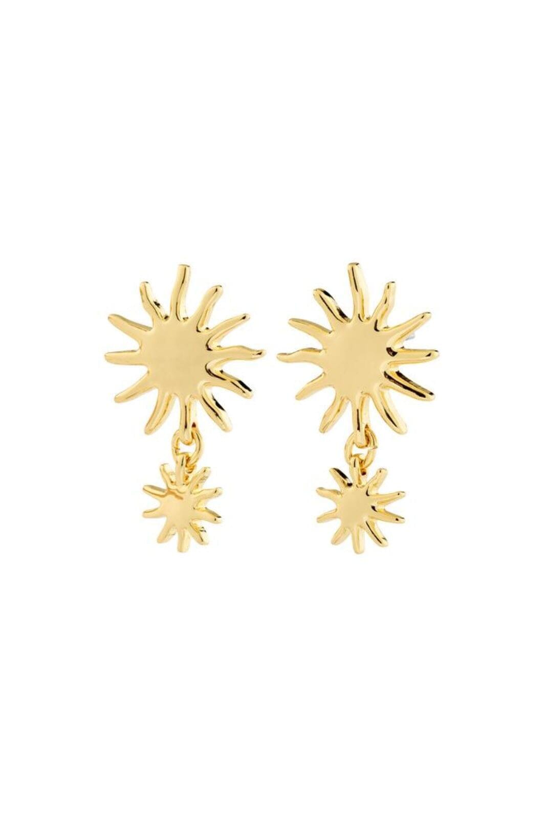 Pilgrim - Lyricus Earrings Gold-plated 262622023 - Gold Plated
