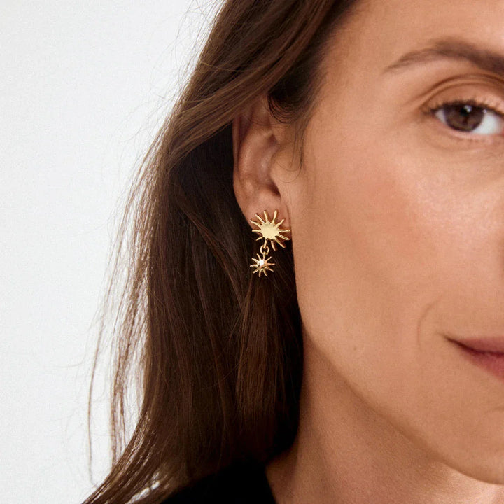 Pilgrim - Lyricus Earrings Gold-plated 262622023 - Gold Plated Øreringe 