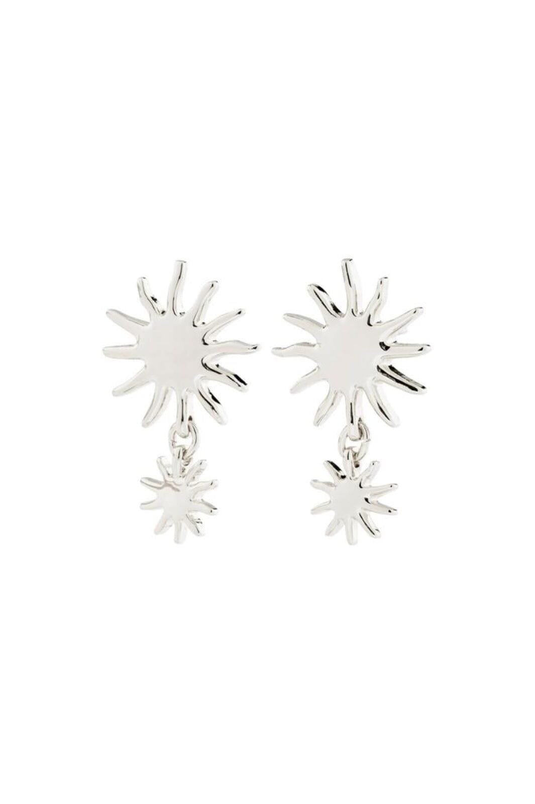 Pilgrim - Lyricus Earrings Silver-plated 262626023 - Silver Plated