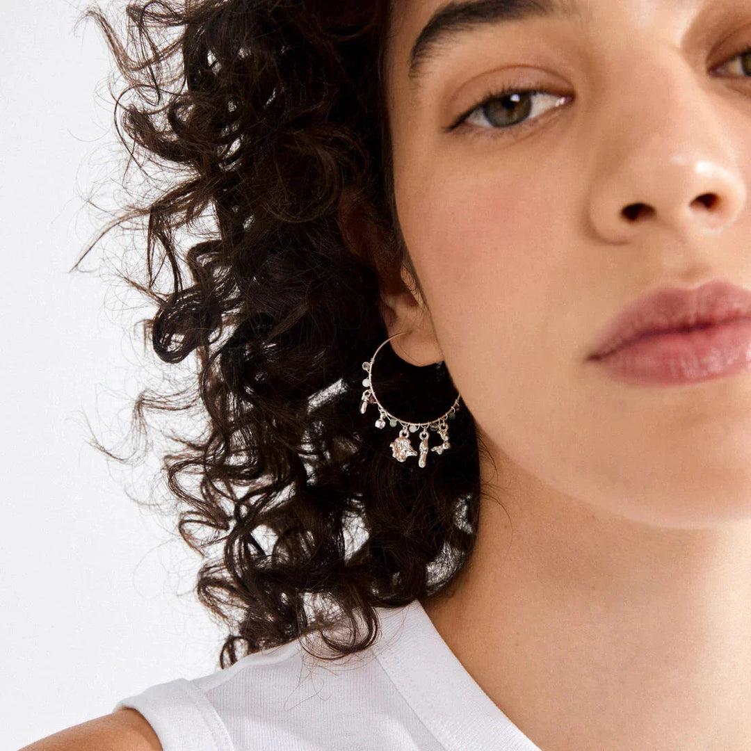 Pilgrim - Tovin Earrings Silver-plated 262626833 - Silver Plated Øreringe 