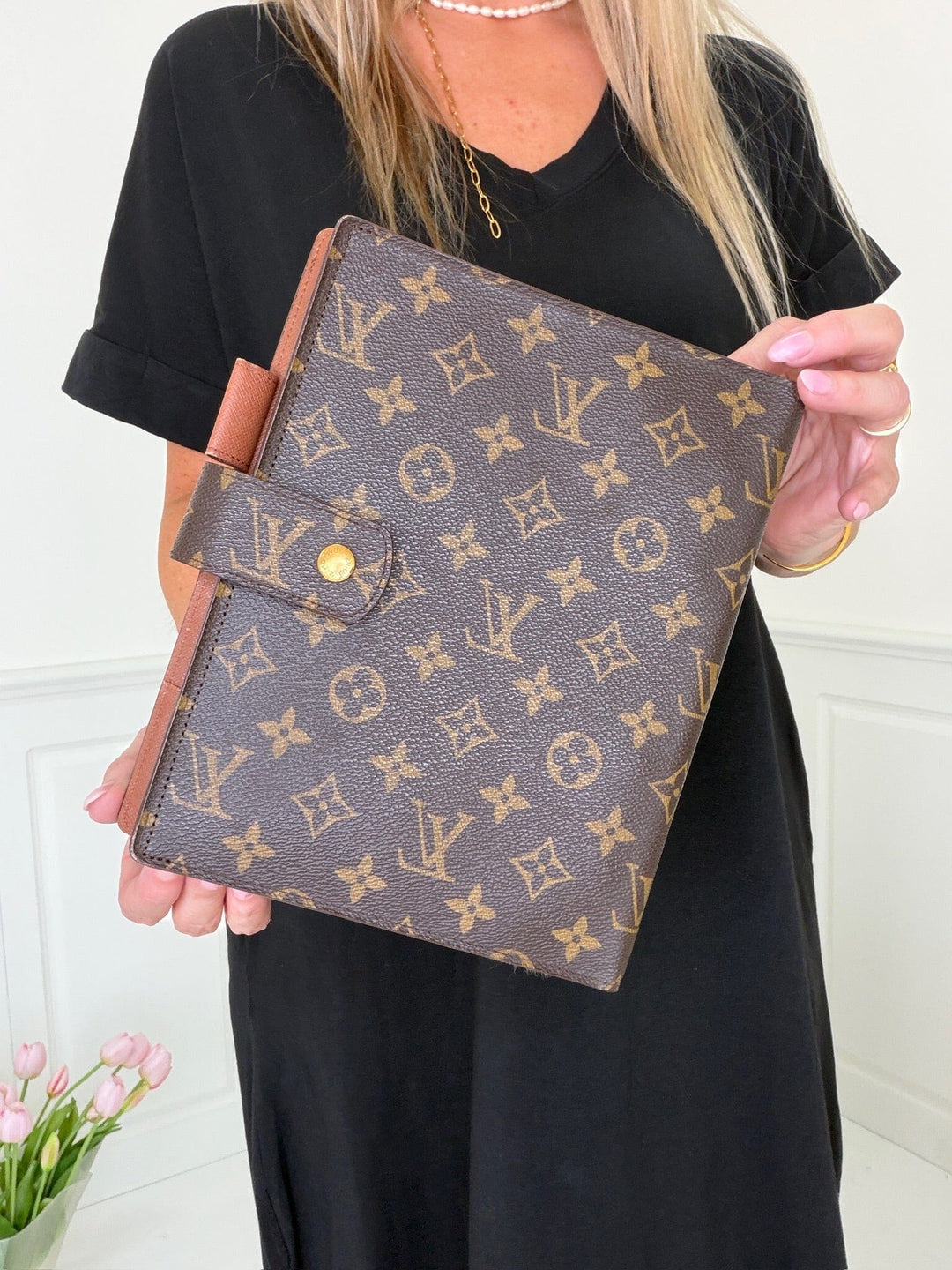 Preloved Vintageline X Molly&My - Louis Vuitton Agenda Gm – Monogram Canvas - Logo Accessories 