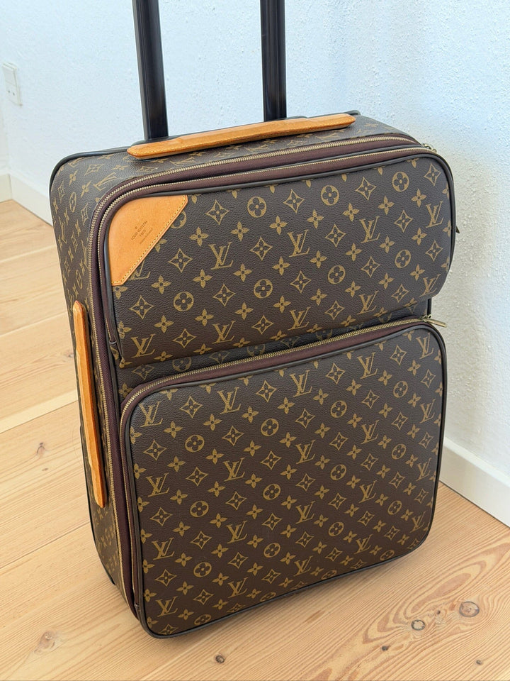 Preloved Vintageline X Molly&My - Louis Vuitton PéGase 55 Business – Monogram Canvas - Logo Tasker 
