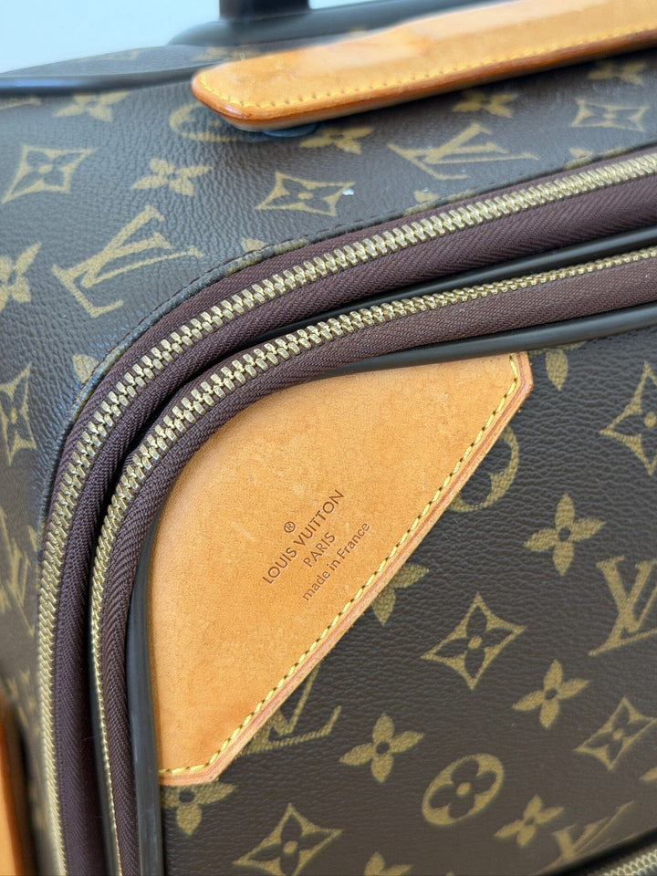 Preloved Vintageline X Molly&My - Louis Vuitton PéGase 55 Business – Monogram Canvas - Logo Tasker 