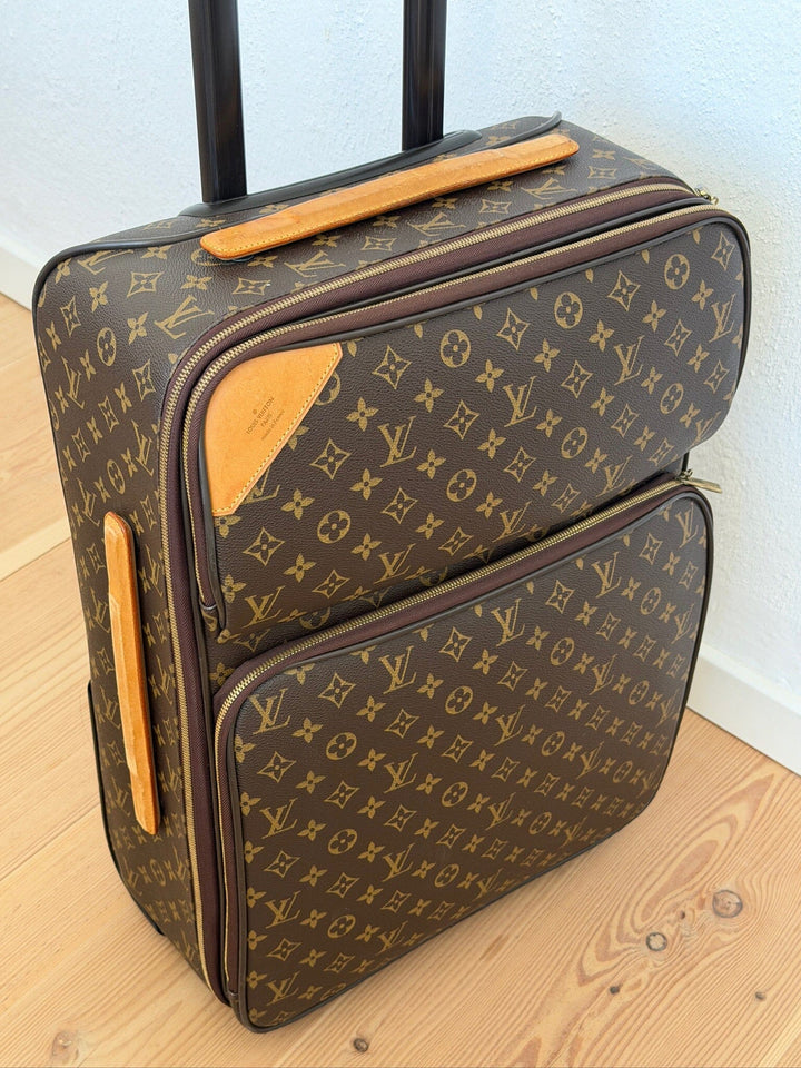 Preloved Vintageline X Molly&My - Louis Vuitton PéGase 55 Business – Monogram Canvas - Logo Tasker 