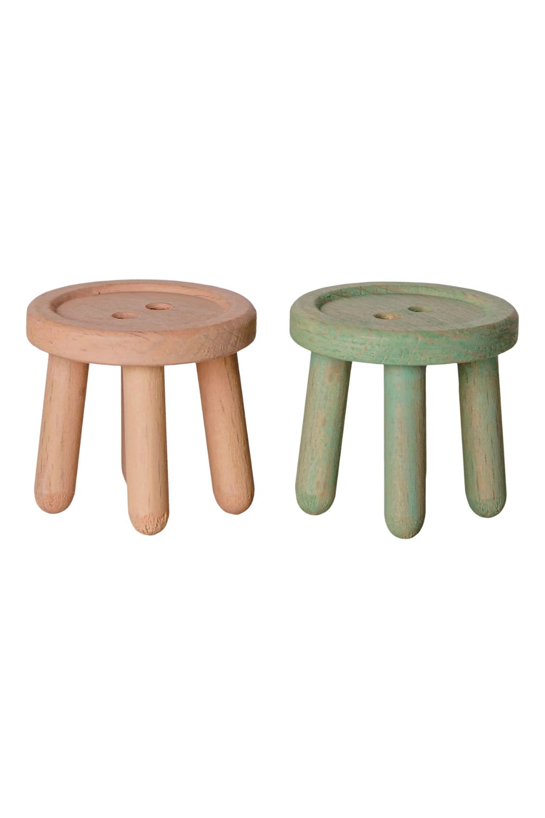 Maileg - SkammelsæT, Mus - Lys Rosa/Lys Mint - 11-6003-01
