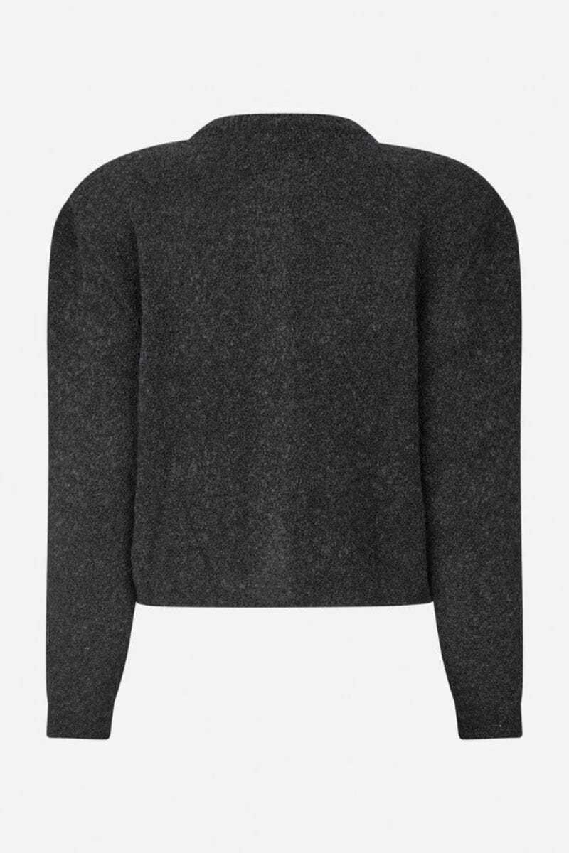 Rotate - Boucle Knit Cardigan 117205100 - 100 Black Cardigans 
