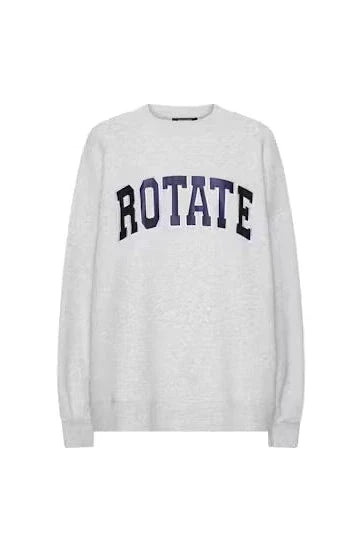 Rotate - Classic Sweatshirt 1163711473 - 1473 Light Grey Melange Sweatshirts 