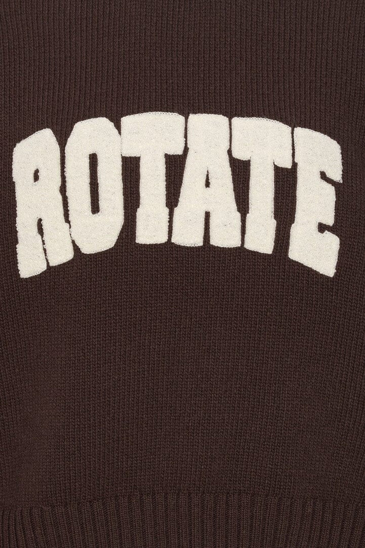 Rotate - Crewneck Sweater 1165123088 - 3088 Molé Comb. Strikbluser 