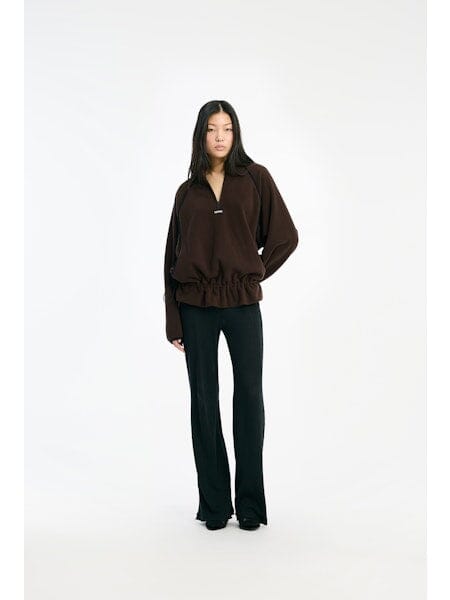 Rotate - Fleece Half Zip Jacket 1153681667 - Molé Jakker 