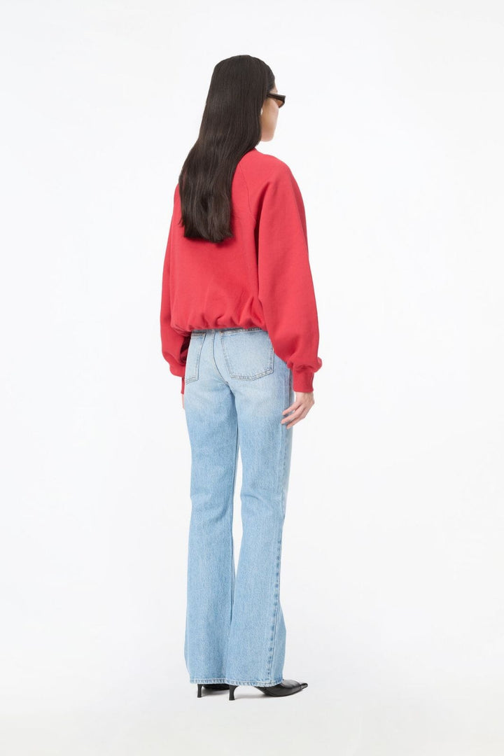 Rotate - Flower Sweat Crewneck 1168942240 - 2240 Scooter Red Sweatshirts 