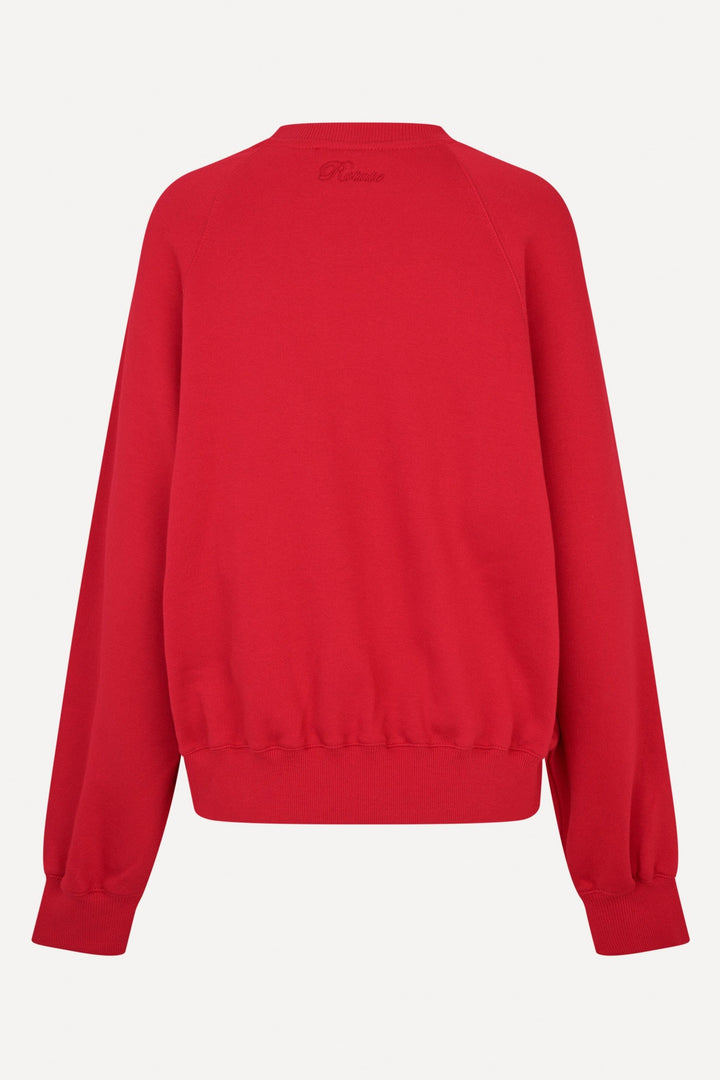 Rotate - Flower Sweat Crewneck 1168942240 - 2240 Scooter Red Sweatshirts 
