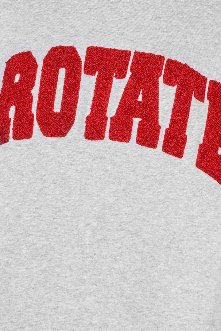 Rotate - Heavy Sweat Crewneck 1163701472 - 1472 Light Grey Melange Sweatshirts 