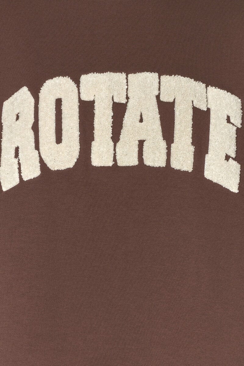 Rotate - Heavy Sweat Crewneck 116370559 - 559 Chestnut Sweatshirts 