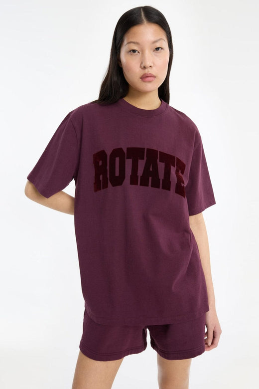 Rotate - Jersey Oversized T-shirt 1163602694 - 2694 Winetasting T-shirts 