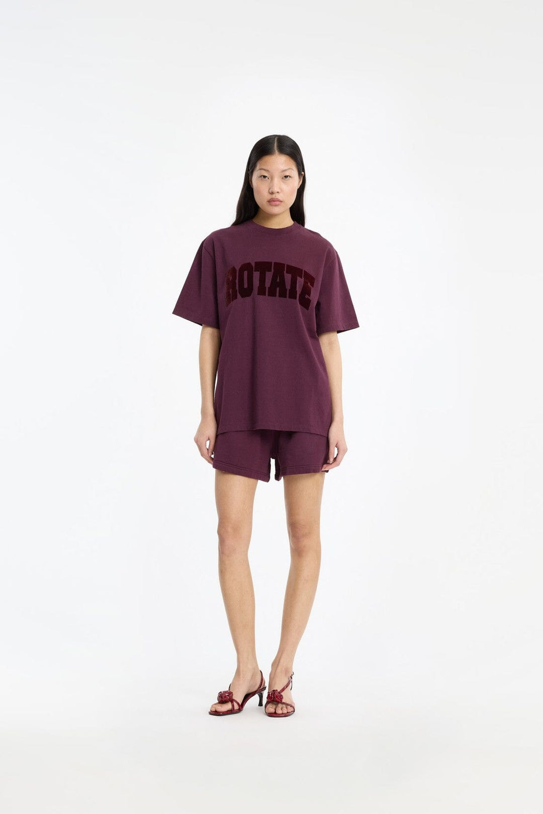 Rotate - Jersey Oversized T-shirt 1163602694 - 2694 Winetasting T-shirts 