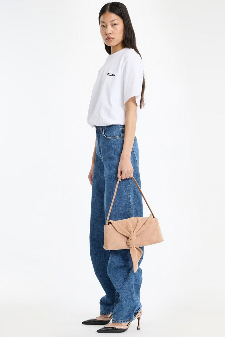 Rotate - Jersey Oversized T-shirt 116363400 - 400 Bright White T-shirts 