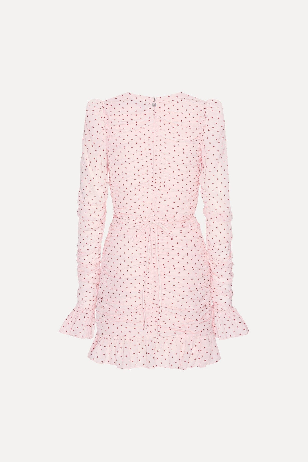 Rotate - Mini Ruched Dress 1163483110 - 3110 Barely Pink Comb. Kjoler 
