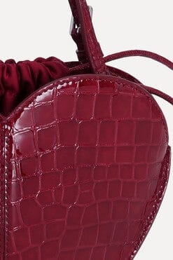 Rotate - Patent Croco Heart Bag 1164272691 - 2691 Windsor Wine Tasker 