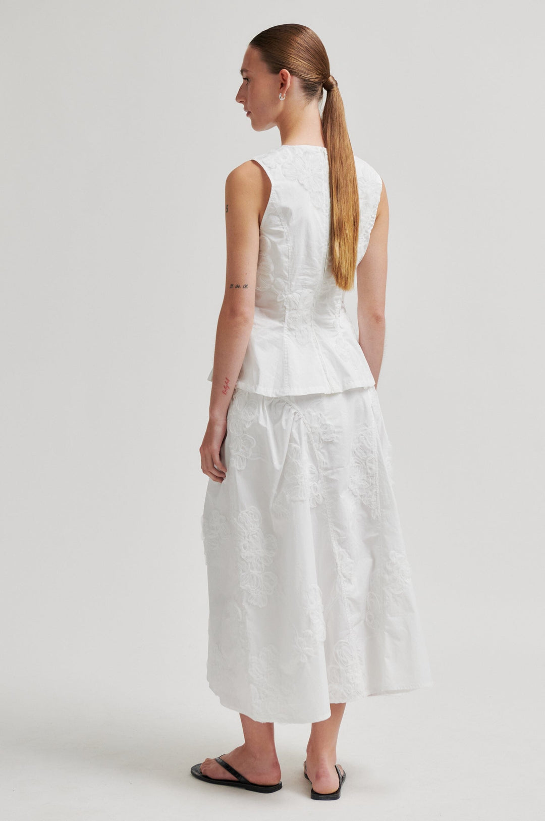 Second Female - Ashley Top 60827 - 1001 White Toppe 