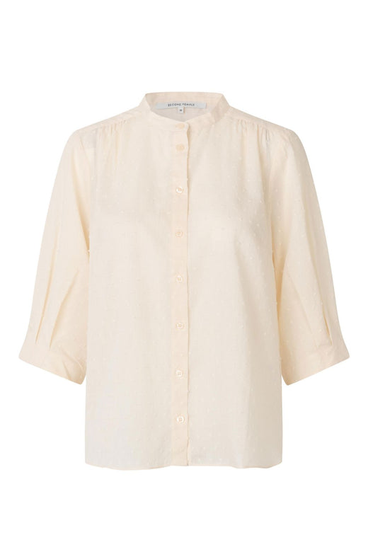 Second Female - Celiva Shirt 60742 - 1015 Eggnog Skjorter 